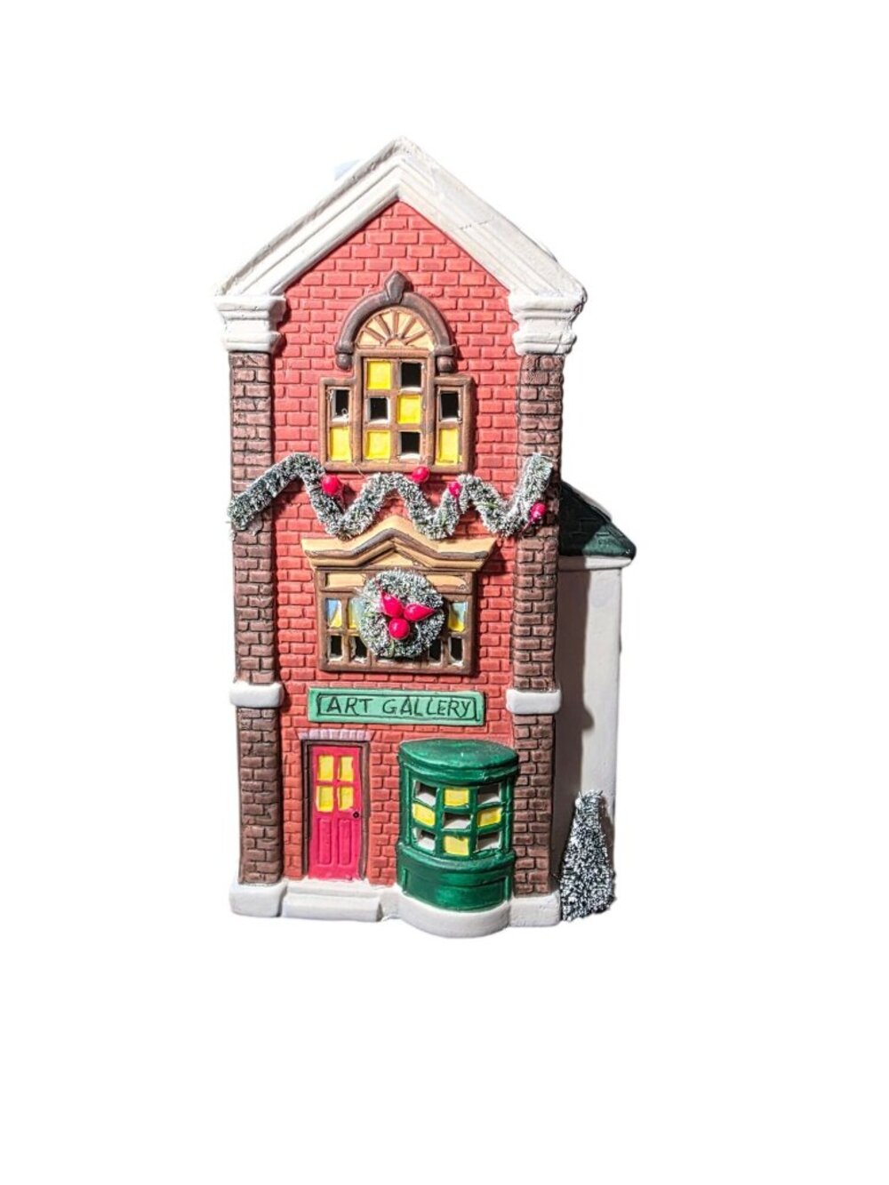1994 Noma Dickensville Porcelain Village House Art Gallery